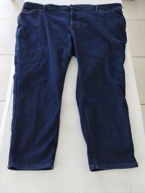 Carhartt Woman's Fleece Lined Relaxed Fit Blue Jeans 26 Short (52X27) BD6000-W I
